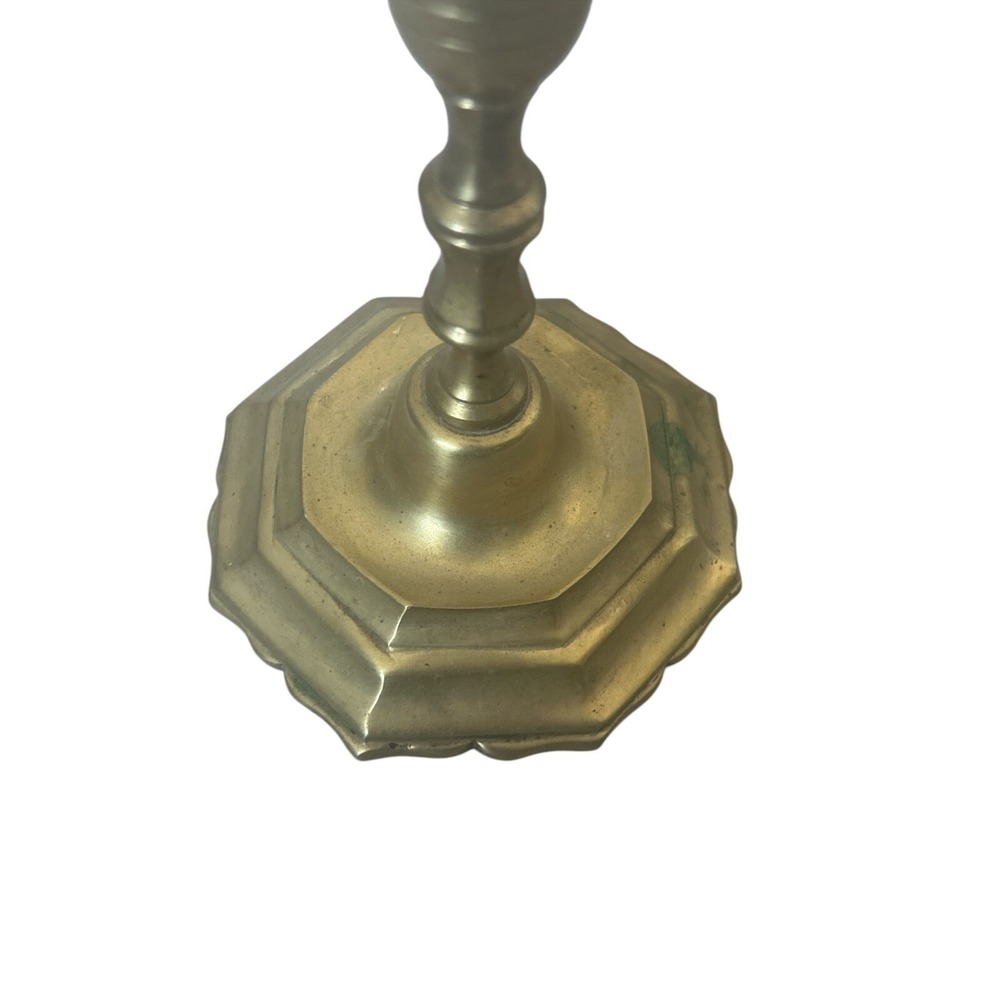 Temple Menorah - 15 Inch Height 7 Branches Brass Jerusalem Menorah - Picture 5 of 6